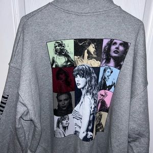 Taylor swift eras tour quarter zip size XL